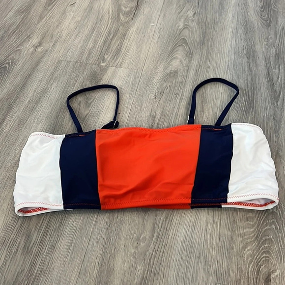 Cupshe red blue and white bikini top size XL NEW WITH TAGS - Picture 3 of 10
